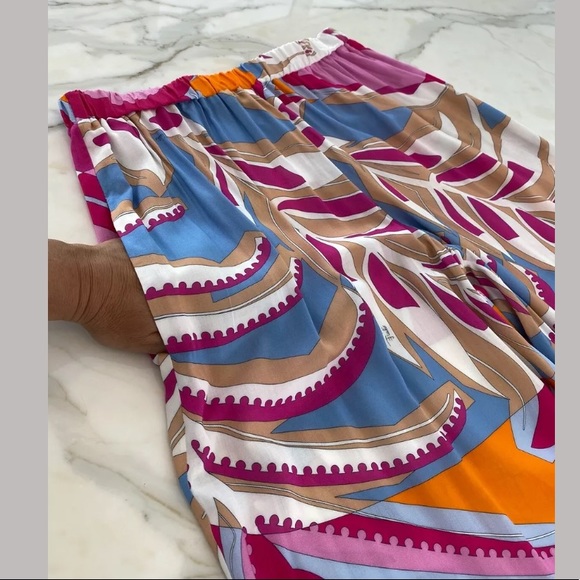 EMILIO PUCCI PINK SAMOA PANTS MODEL OEWT05 SIZE IT 44 / US 10 NWTS! - Picture 11 of 16